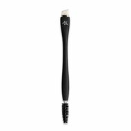 Double Ended Eyebrow Brush faces double ended eyebrow brush
