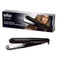 faces braun hair straightener with ceramic eloxal plates