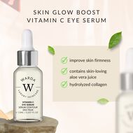 SKIN GLOW BOOST VITAMIN C EYE SERUM 15ml faces skin glow boost vitamin c eye serum 15ml