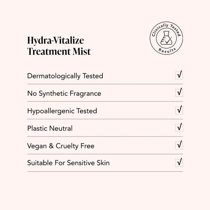 odacite rose and neroli hydravitalizing treatment mist