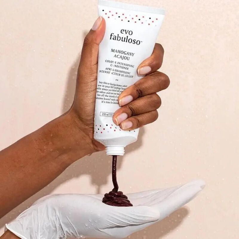 evo fabuloso mahogany colour boosting treatment