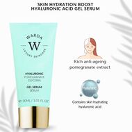SKIN HYDRATION BOOST HYALURONIC ACID GEL SERUM 30ml faces skin hydration boost hyaluronic acid gel serum 30ml