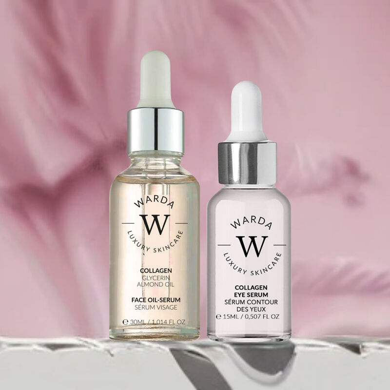 إرث سكين لندن skin lifter boost collagen eye serum 15m + collagenskin lifter boost oil serum 30ml