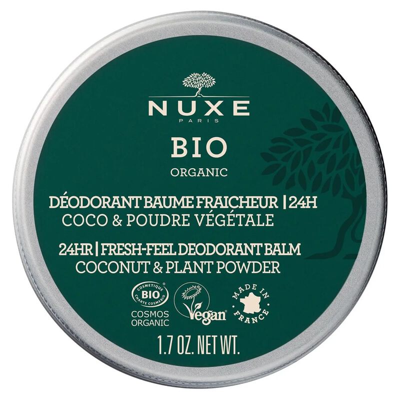 nuxe bio organic fresh feel deodorant balm