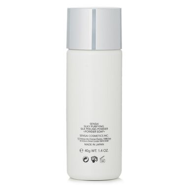 faces sensai silky purifying silk peeling powder