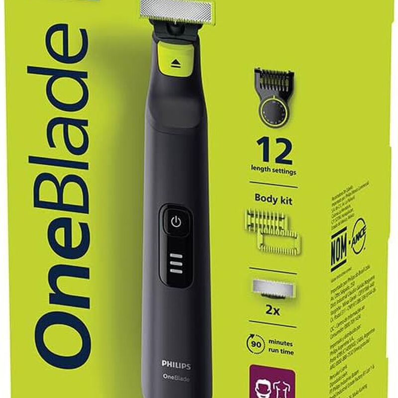philips one blade pro face & body shaver  qp6542/10