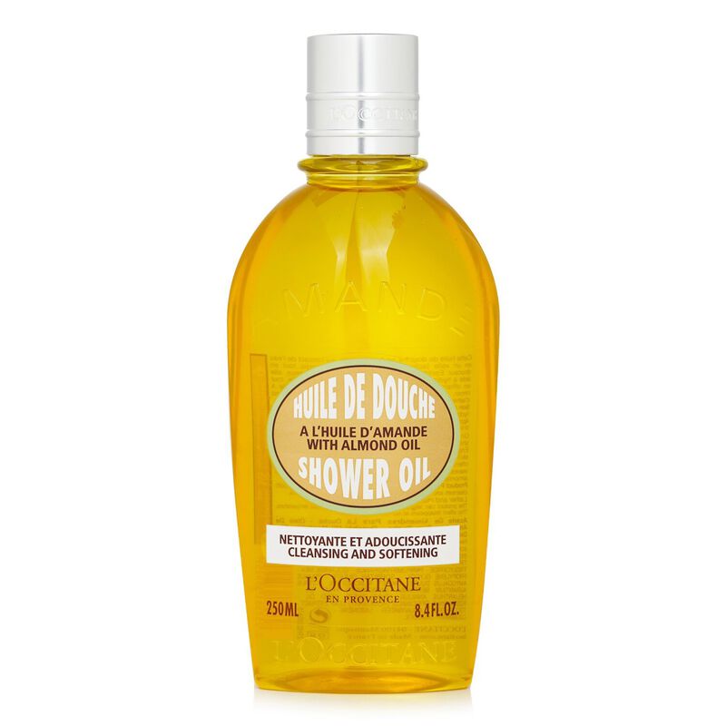 l'occitane almond cleansing & soothing shower oil