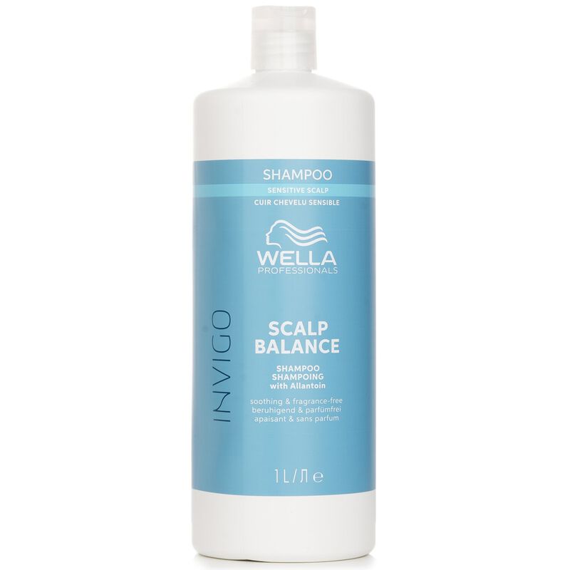 wella professionals invigo scalp balance shampoo with allantoin sensitive scalp