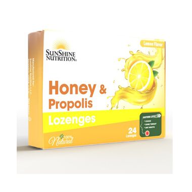 faces nutrition honey   propolis lozenges lemon