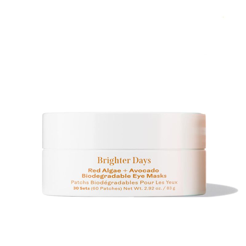 three ships brighter days red algae + avocado biodegradable eye mask
