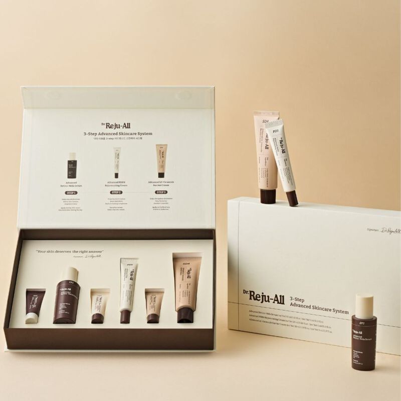 dr. rejuall all 3step advanced skincare system set