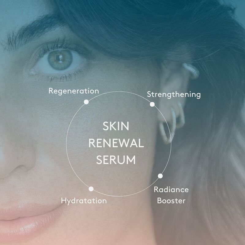 blue skincare skin renewal serum