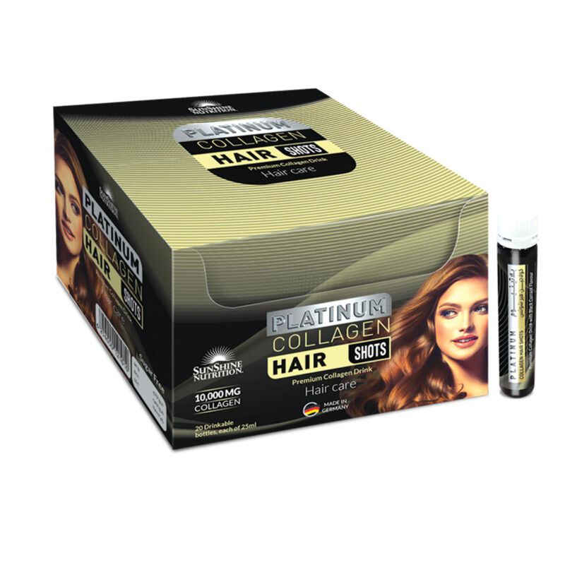 سن شاين جرعات الشعر بلاتينيوم كولاجين
