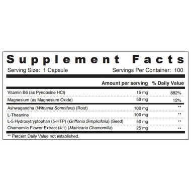 faces nutrition evening relax 100 vegetable capsules