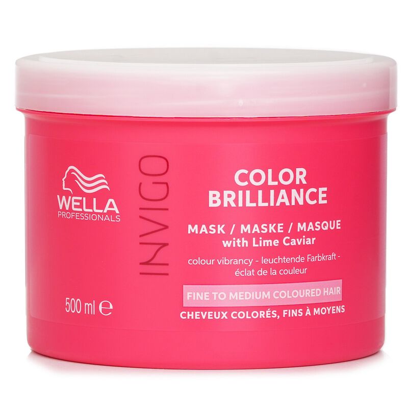 wella professionals invigo color brilliance mask with lime caviar fine to medium colored hair
