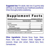 faces vitamin d3 1000 iu gummies