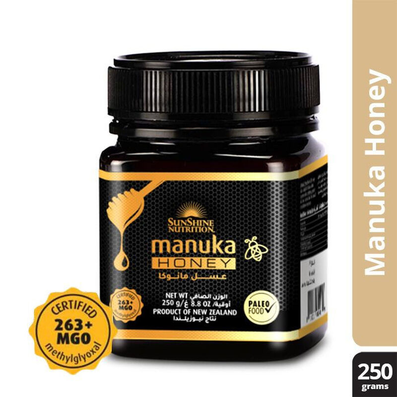 sunshine nutrition manuka honey 263+ mgo