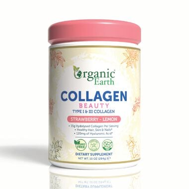 faces collagen beauty strawberry lemon  hydrolysed collagen with hyaluronic acid and vitamin c