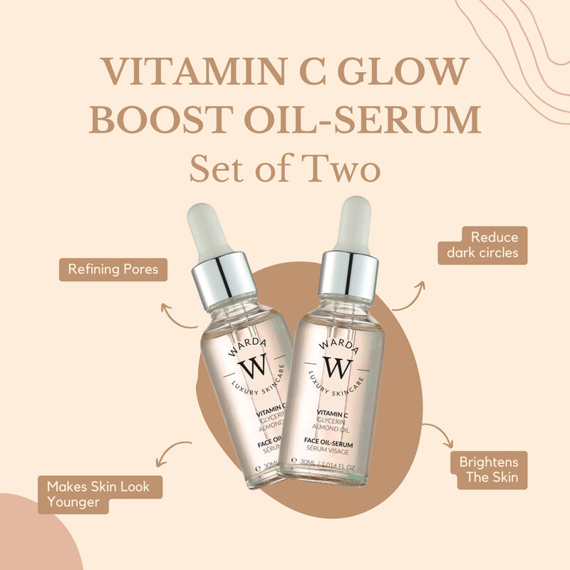 erthskin london 2 x vitamin c glow boost oilserum 30ml