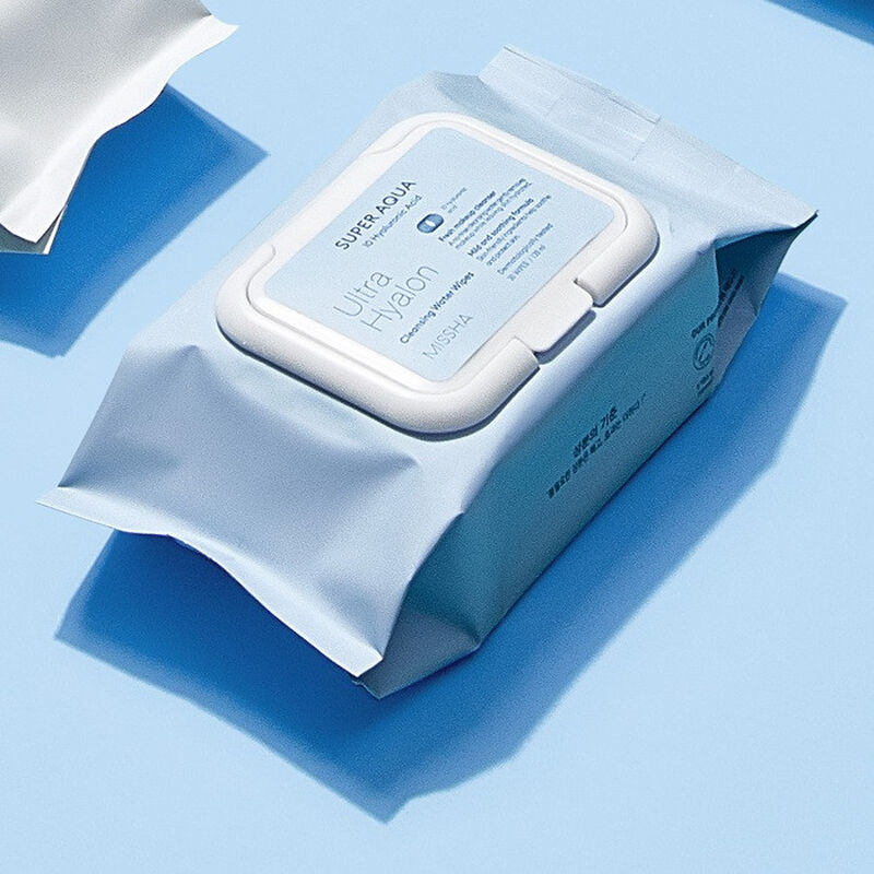 missha super aqua ultra hyalron water wipes