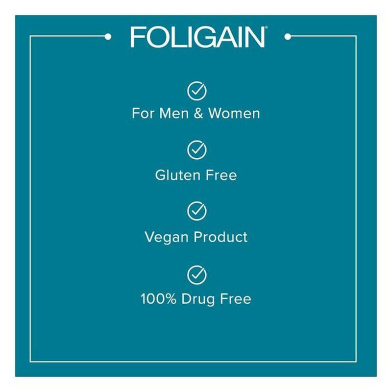foligain مكمل منشط لتساقط الشعر للرجال والنساء