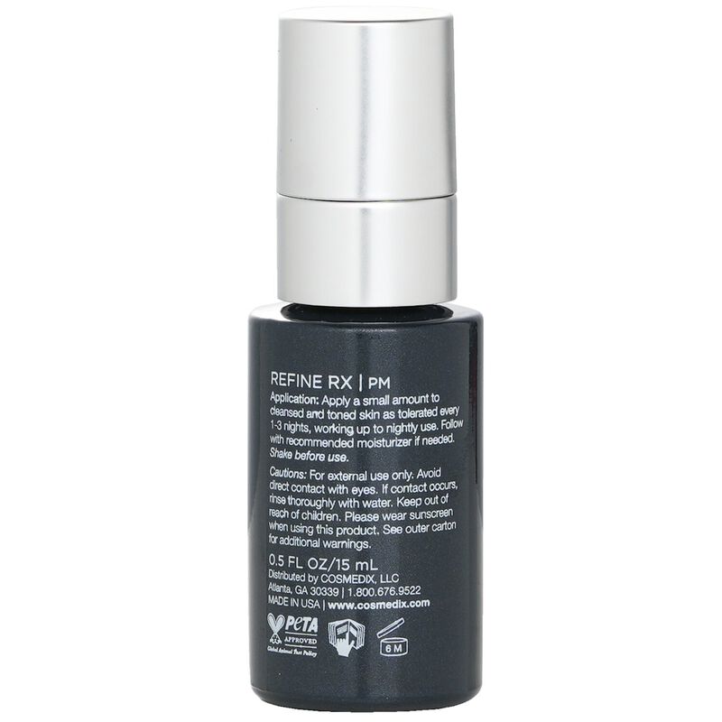 cosmedix elite refine rx retinol resurfacing serum