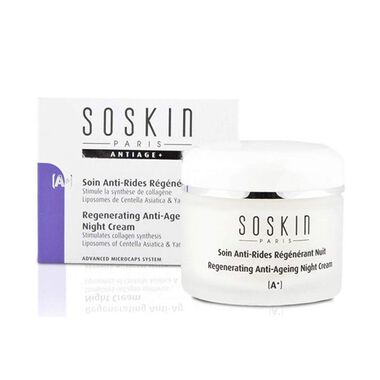 faces a  regenerating anti ageing night cream