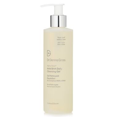 faces alpha beta  aha bha daily cleansing gel