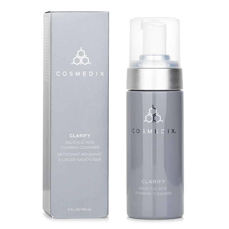 cosmedix clarify salicylic acid foaming cleanser