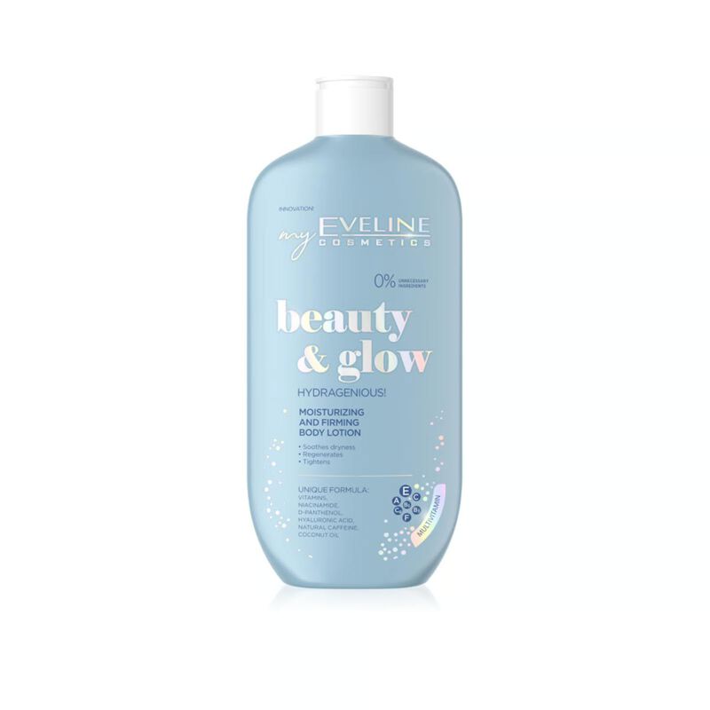 eveline beauty & glow moisturizing and firming body lotion