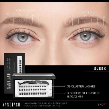 DIY Stick & Go Pre-glued Lashes Sleek faces diy stick go pre glued lashes sleek
