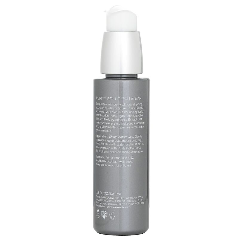 cosmedix purity solution nourishing deep cleansing oil