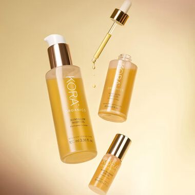 faces زيت نوني جلو للجسم