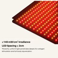 faces red light therapy full body sleeping mat