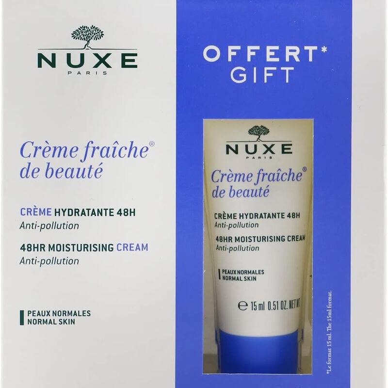 nuxe creme fraiche de beaute 48hr moisturising cream gift set