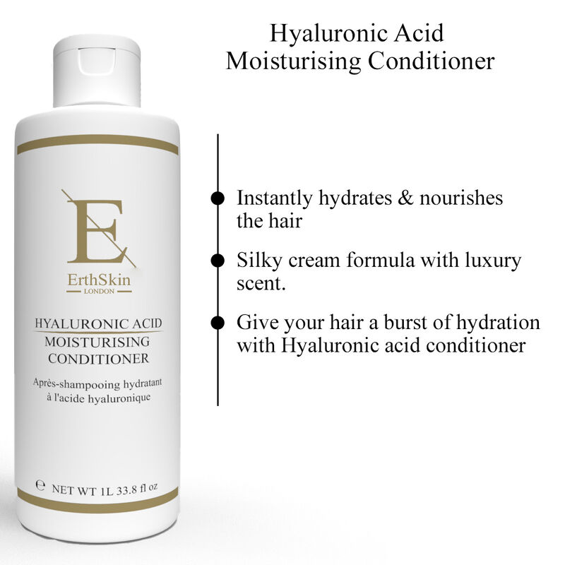 إرث سكين لندن hyaluronic acid moisturising conditioner 1l