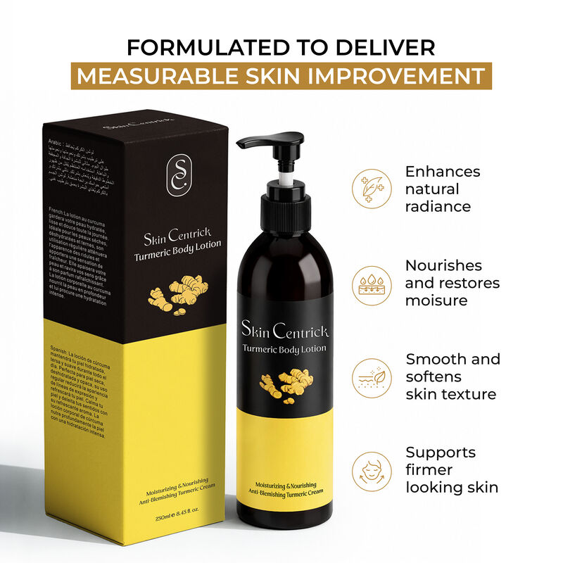 skin centrick turmeric body lotion