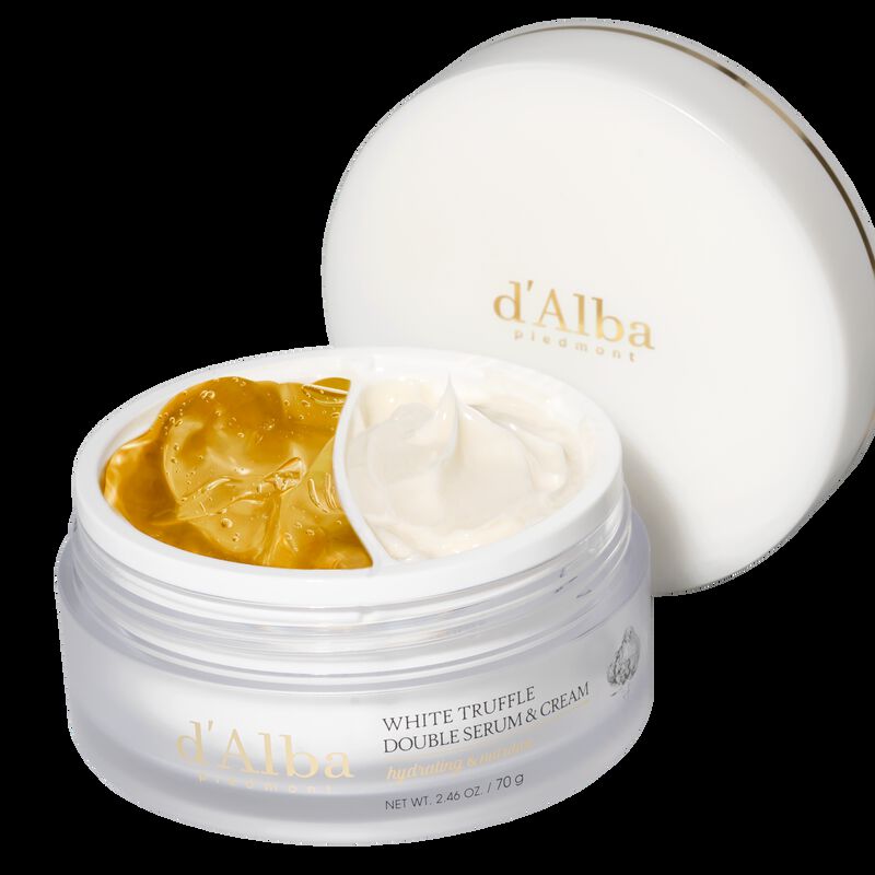 d'alba white truffle double serum &  cream