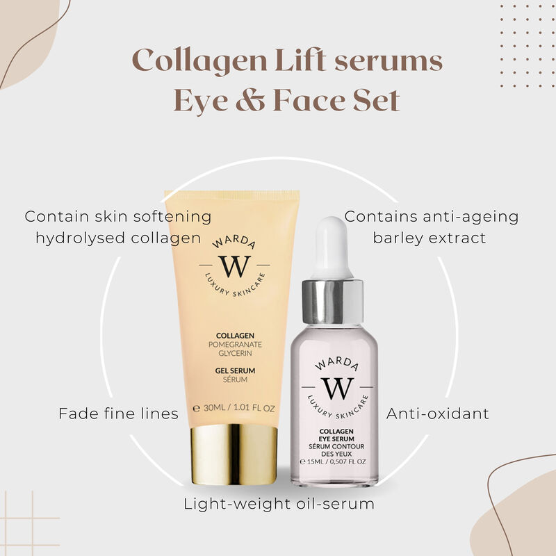erthskin london skin lifter boost collagen eye serum 15m +skin lifter boost collagen gel serum 30ml