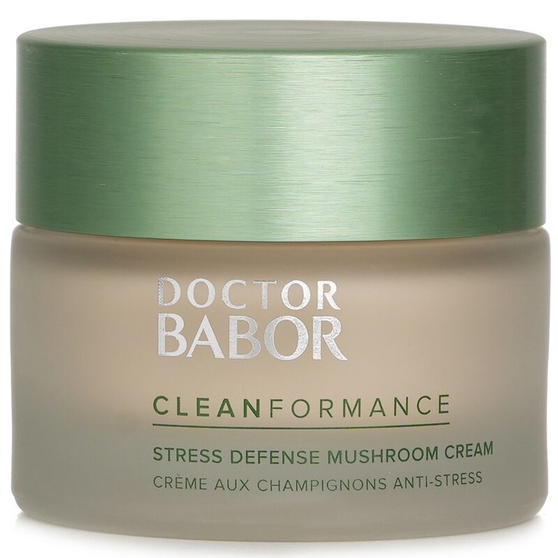 babor clean formance stress defense mushroom cream