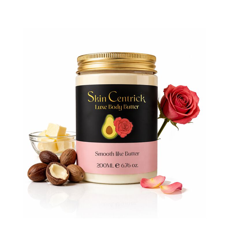 skin centrick rose shea body butter