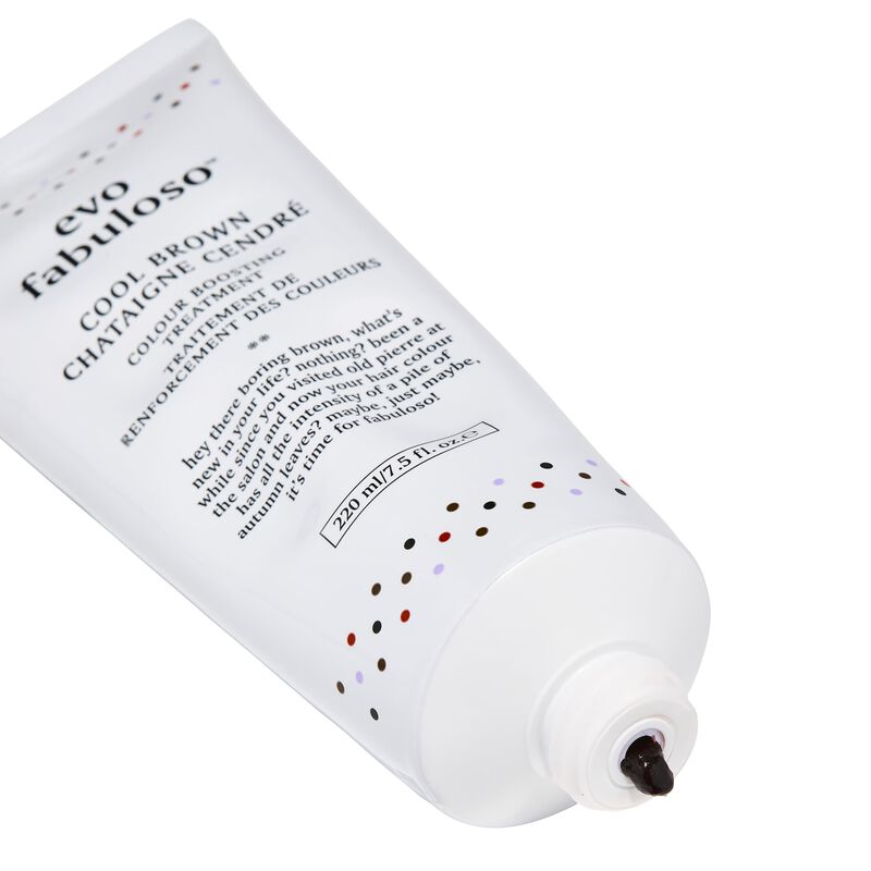 evo fabuloso cool brown colour depositing conditioner