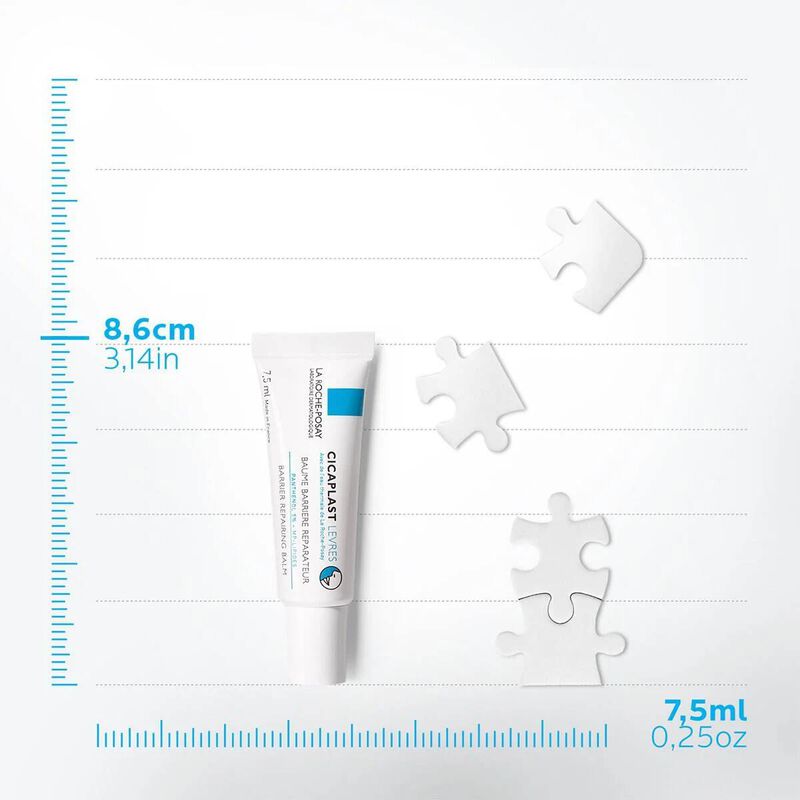 la roche posay cicaplast lip barrier repair cream tube
