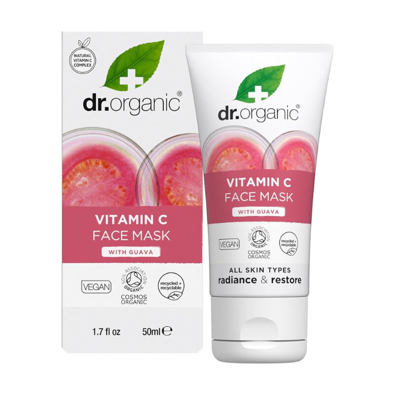 د. أورجانيك قناع وجه جل بالكاڤا وفيتامين c