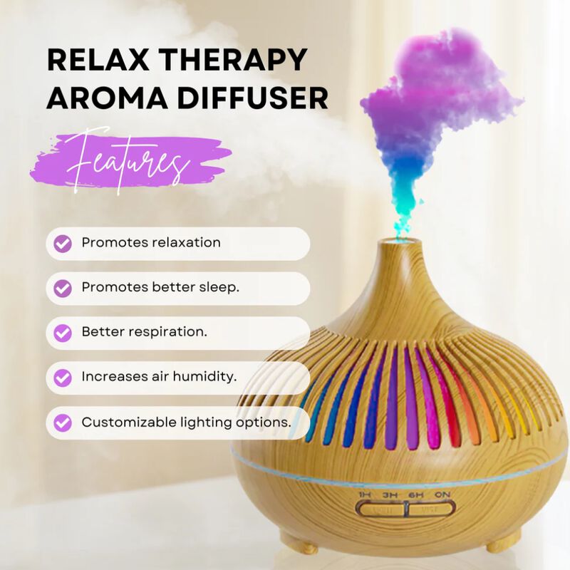 erthskin london relax therapy aroma diffuser usb