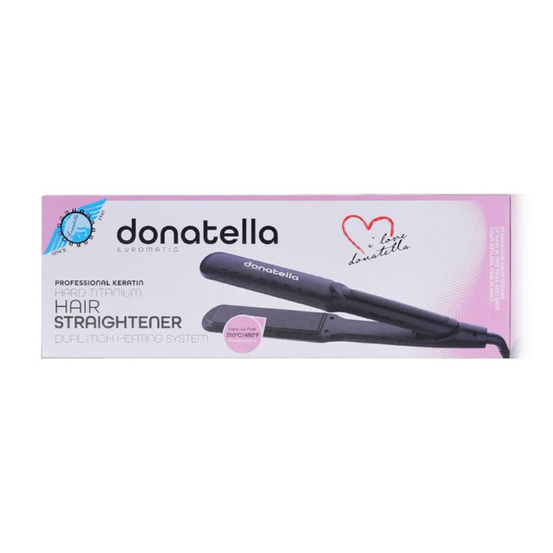 nuova donatella hair straightener wide plate mk136