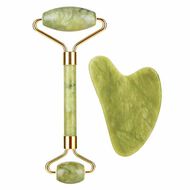 Mini Face Roller and Guasha Set faces mini face roller and guasha set