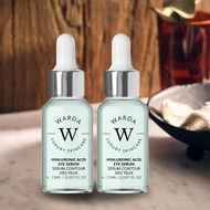 2 x SKIN HYDRATION BOOST HYALURONIC ACID EYE SERUM 15ml faces 2 x skin hydration boost hyaluronic acid eye serum 15ml