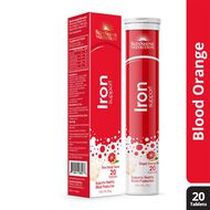 faces nutrition iron blood orange flavor effervescent tablets