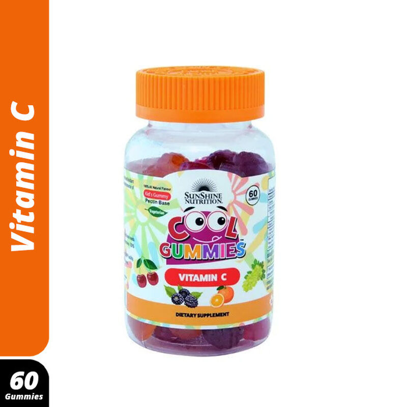 sunshine nutrition cool gummies vitamin c  gummies